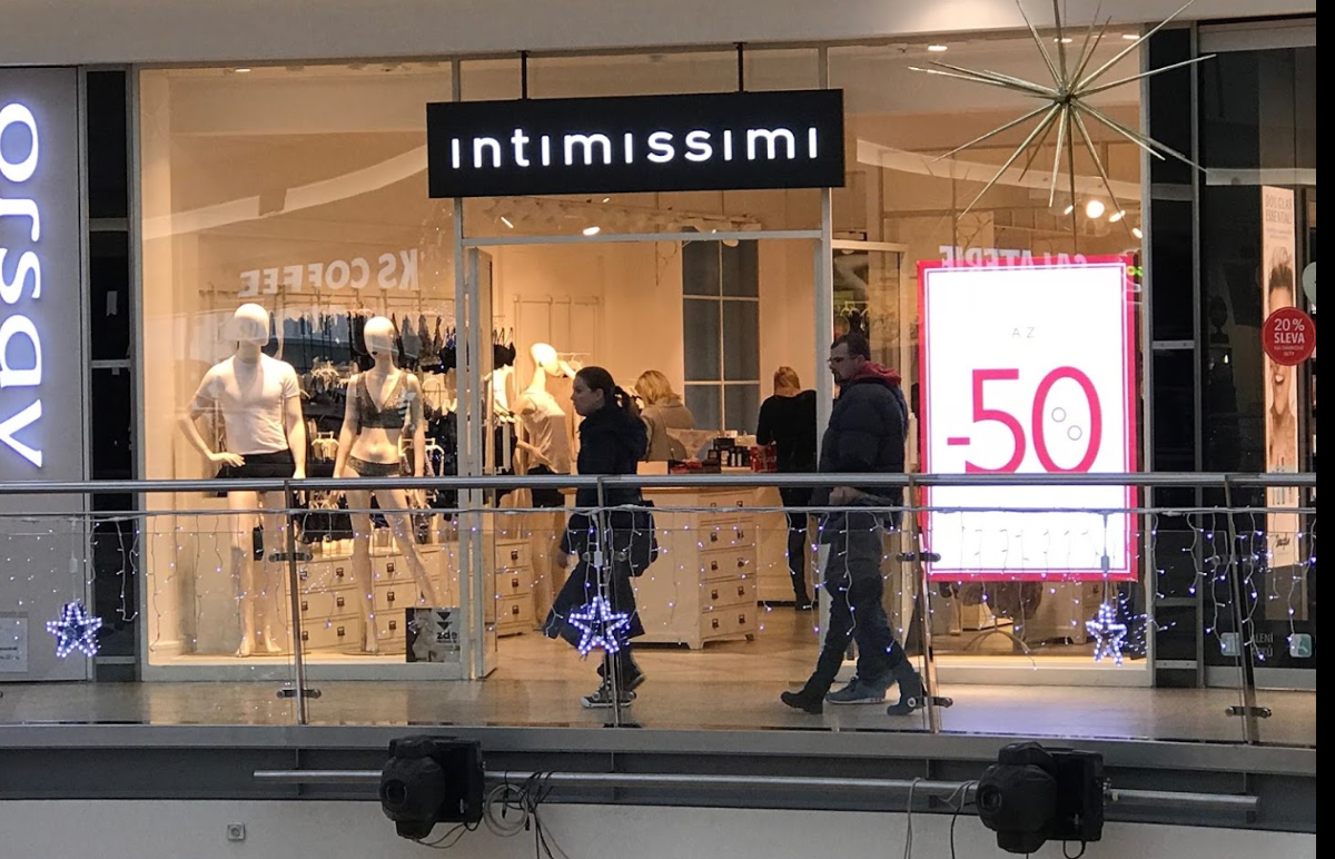 Obchod Intimissimi Galeria Vaňkovka