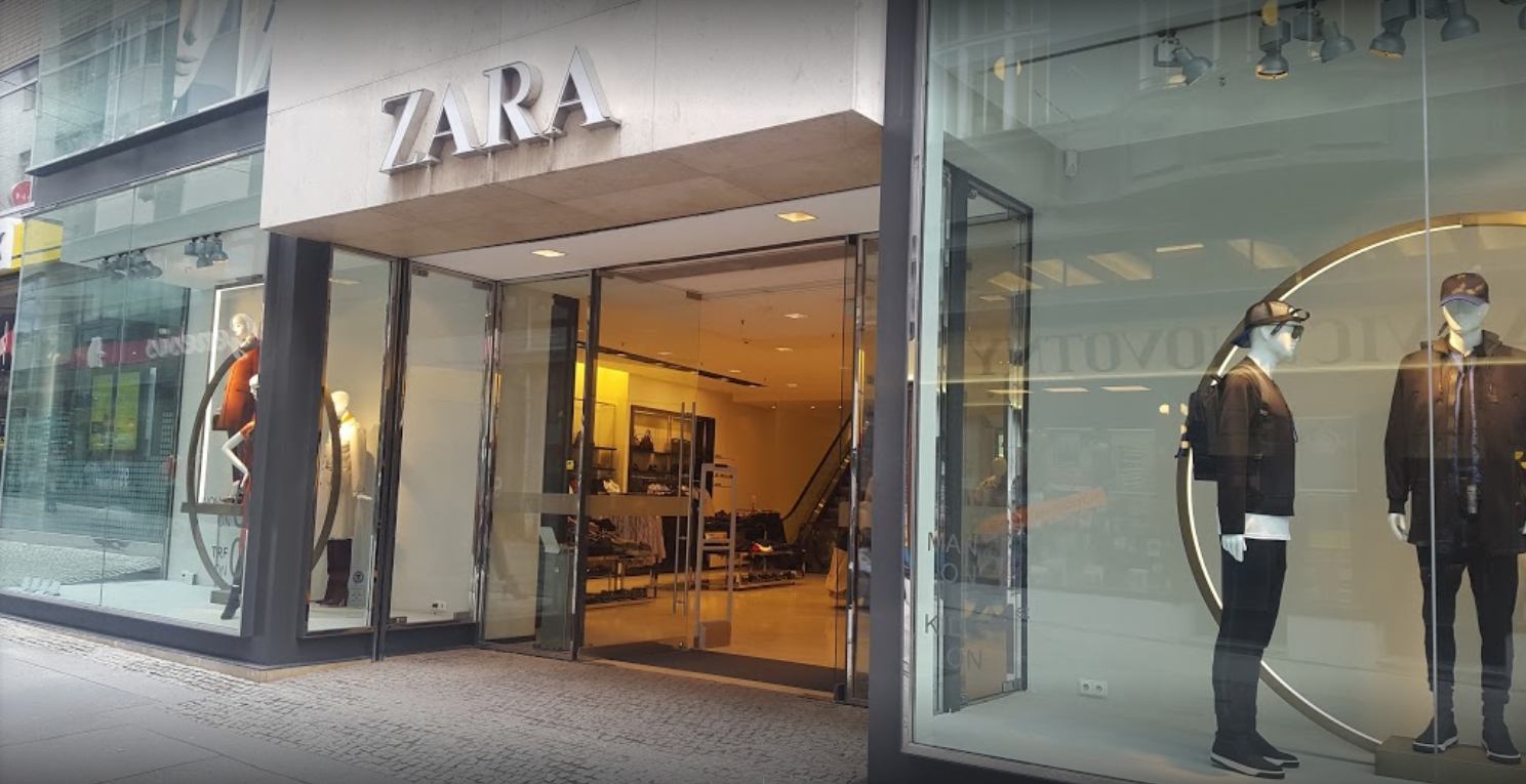Obchod Zara Brno-střed