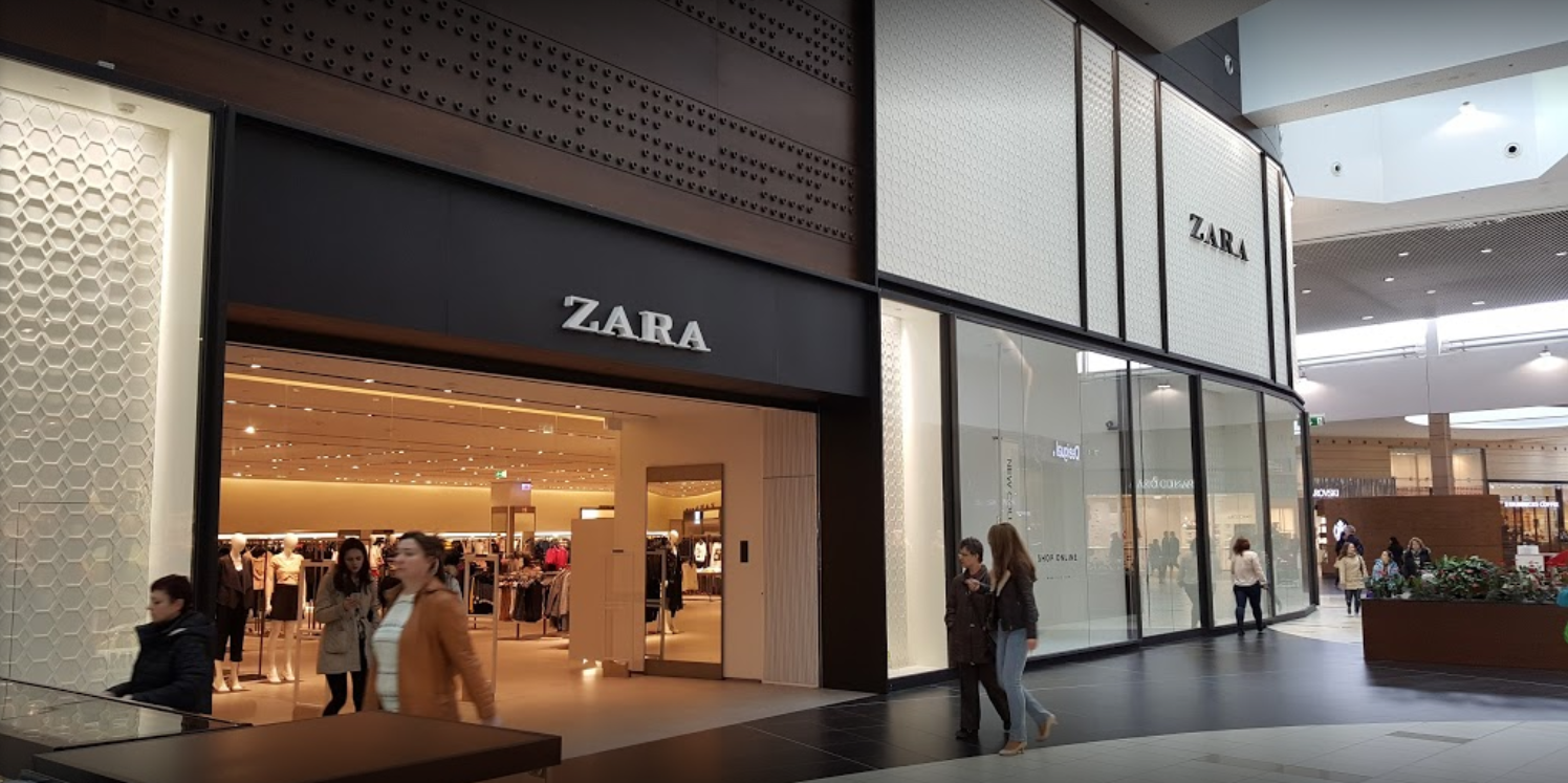 Obchod Zara Avion Shopping Park